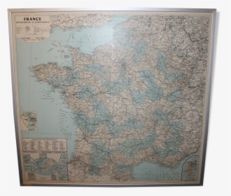 Map Of France Taride Of The 60s"  Src="https - Atlas, HD Png Download, Free Download